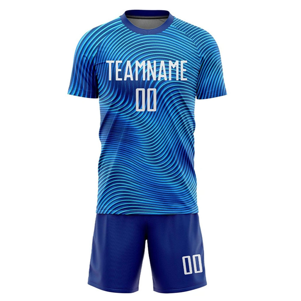 National Apparels 2024 Latest Design Soccer Uniform Set New Arrival Team Name Men Soccer Sports Football Uniforms For Sale